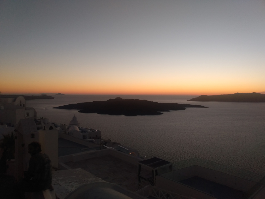 Sunset from Fira